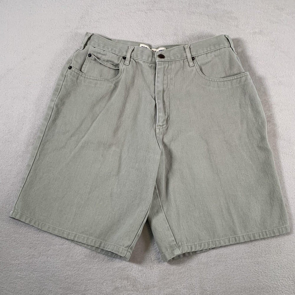 VTG Faded Glory‎ Shorts Mens 34 (Fits 32) Casual Heavyweight Blend Pockets Baggy